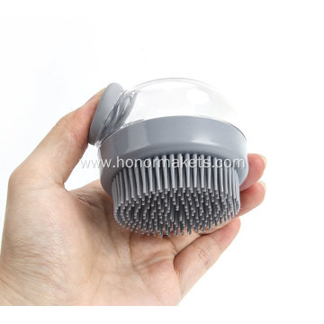 Pet Bathing Brush Shampoo Dispenser